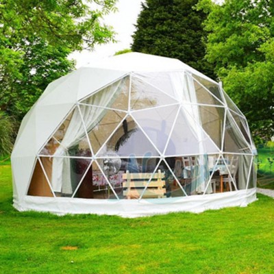 PVC Geodesic Dome Tent 5 Meters Translucide Tent Igloo Folding Garden