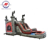 pirate inflatable jumping castle bouncer water slides