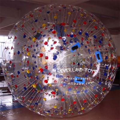 Crazy Fun Roller Led Jumping Cheap Bumper Bouncing Self Clear Large Roll Inside Giant Walking Inflatable Water Ball