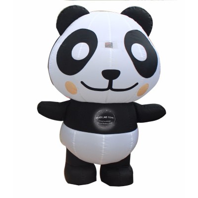 NEVERLAND TOYS Customized panda shapes advertising inflatable cartoon,Advertising shape inflatable for promotion