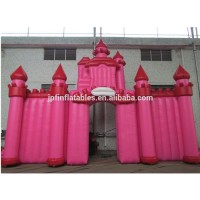 2017 hot selling inflatable entrance gate with castle style, inflatable city castle gate