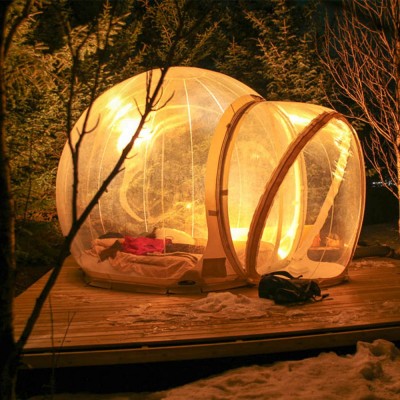 Outdoor Inflatable Tent House Transparent Inflatable Clear Bubble Tent Camping For Sale